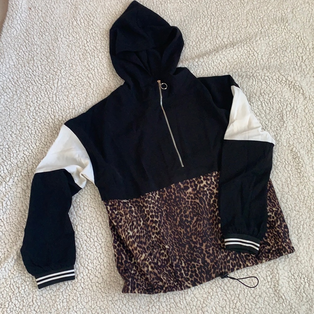 Lightweight, color block jacket